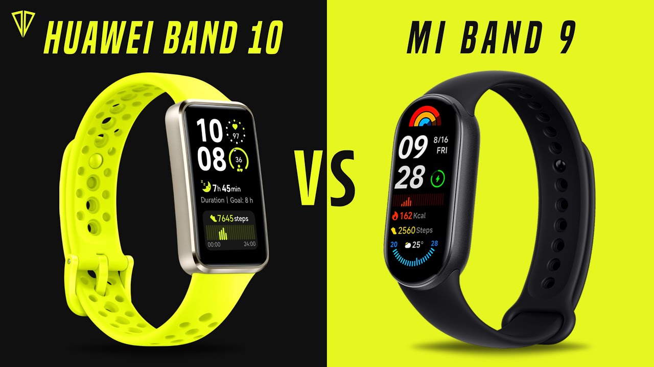 HUAWEI Band 10 vs Xiaomi Smart Band 9