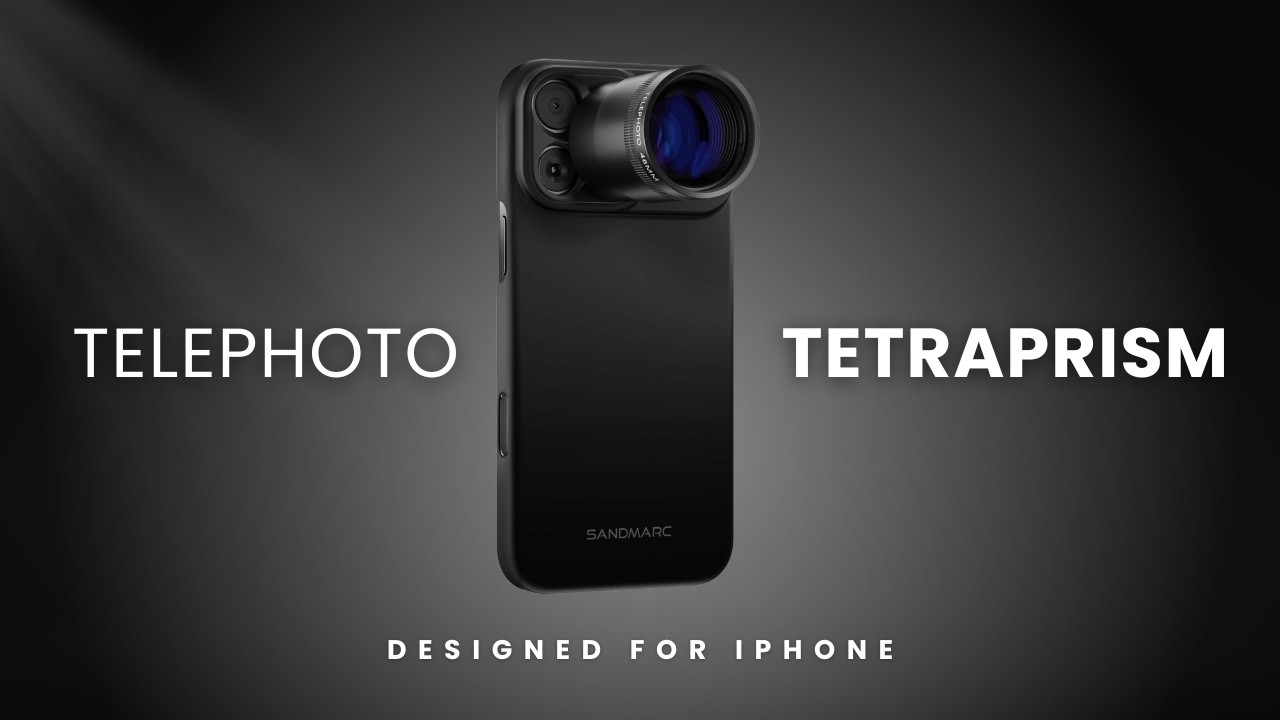 Telephoto Tetraprism Lens SANDMARC Dorong Batas Zoom iPhone