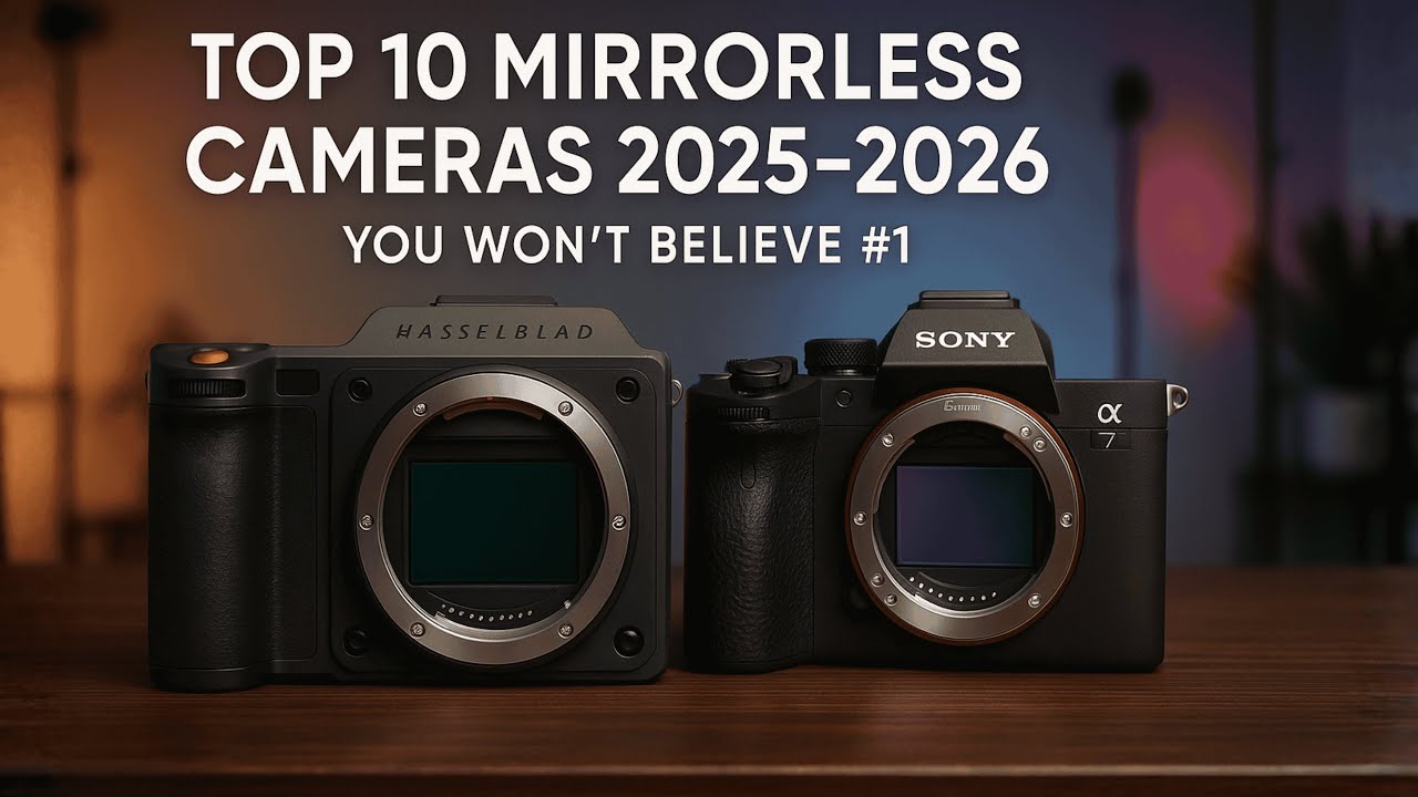 10 Kamera Mirrorless Terbaik 2025-2026 Wajib Tahu