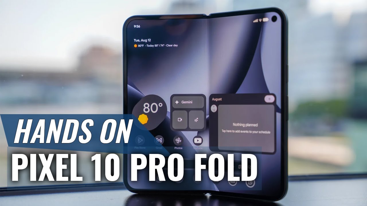 Google Pixel 10 Pro Fold Resmi Saingi Z Fold 7