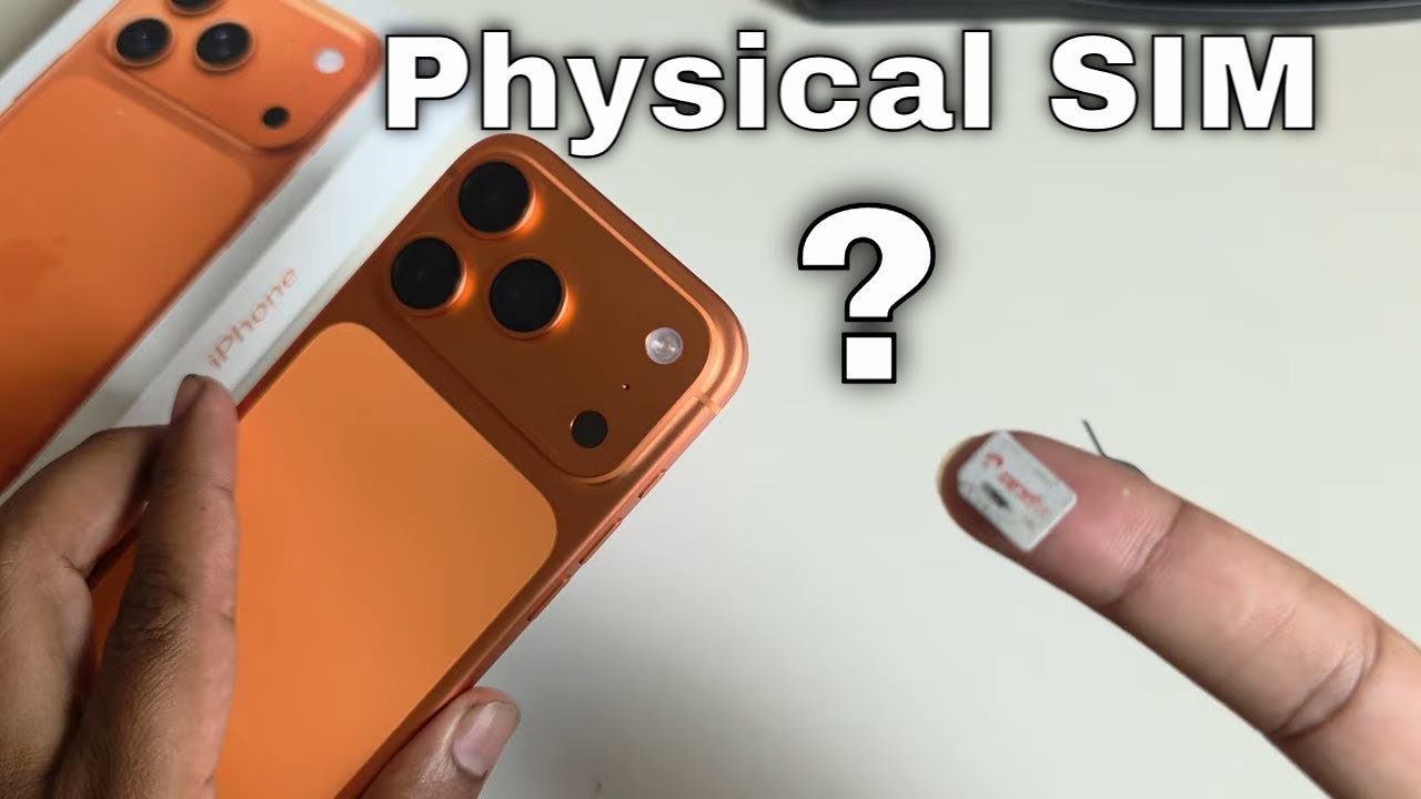 Slot SIM Fisik iPhone 17 Pro Masih Tersedia Fleksibel