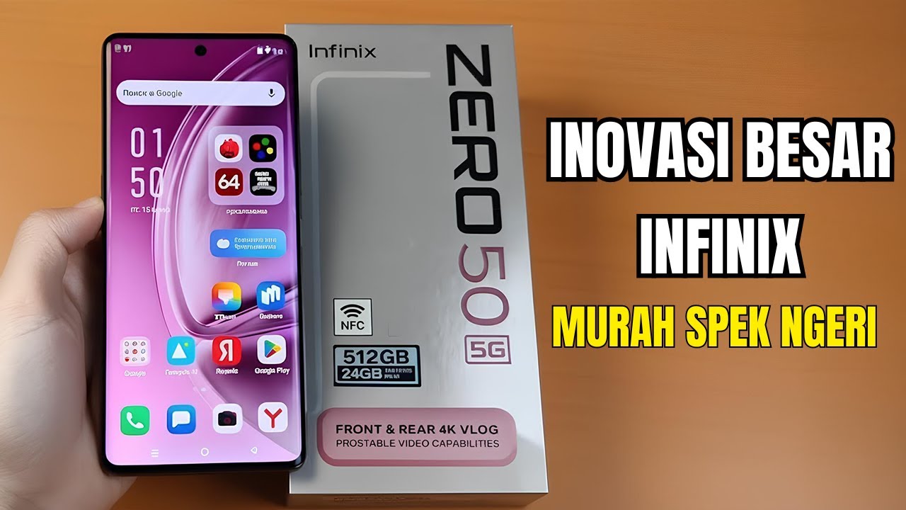 Bocoran Infinix Zero 50 5G: Flagship Menengah Rp5 Jutaan