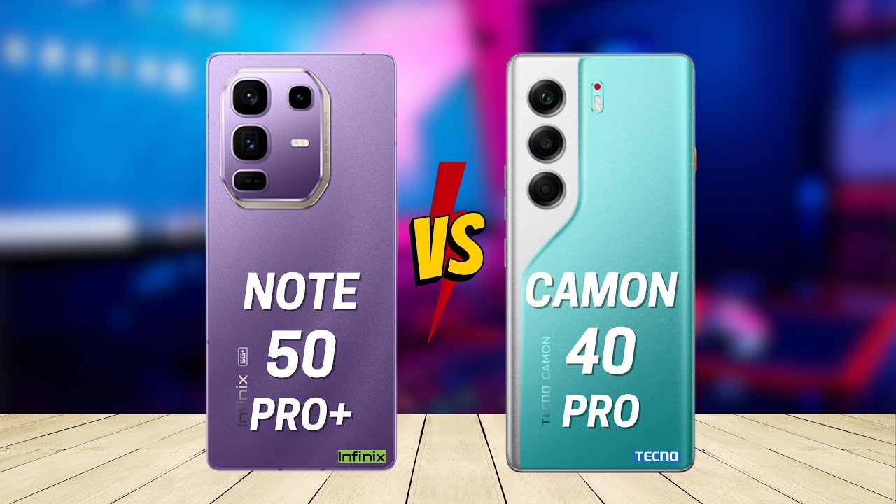 Infinix Note 50S vs Tecno Camon 40 Pro: Duel Sengit di Kelas Menengah