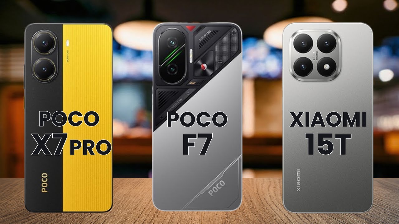 Perbandingan Lengkap Poco X7 Pro vs Poco F7 vs Xiaomi 15T: Pilih Terbaikmu!