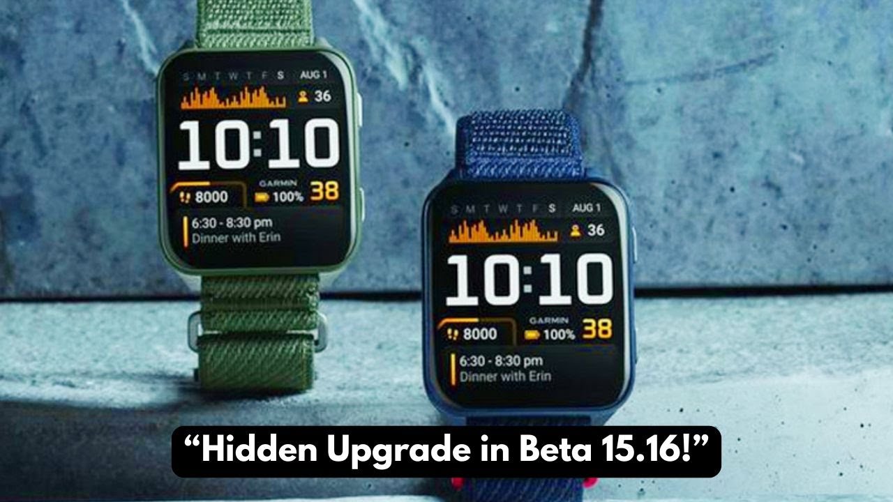 Garmin Beta 15.16 Ungkap Fitur Segar Venu X1 Vivoactive 6