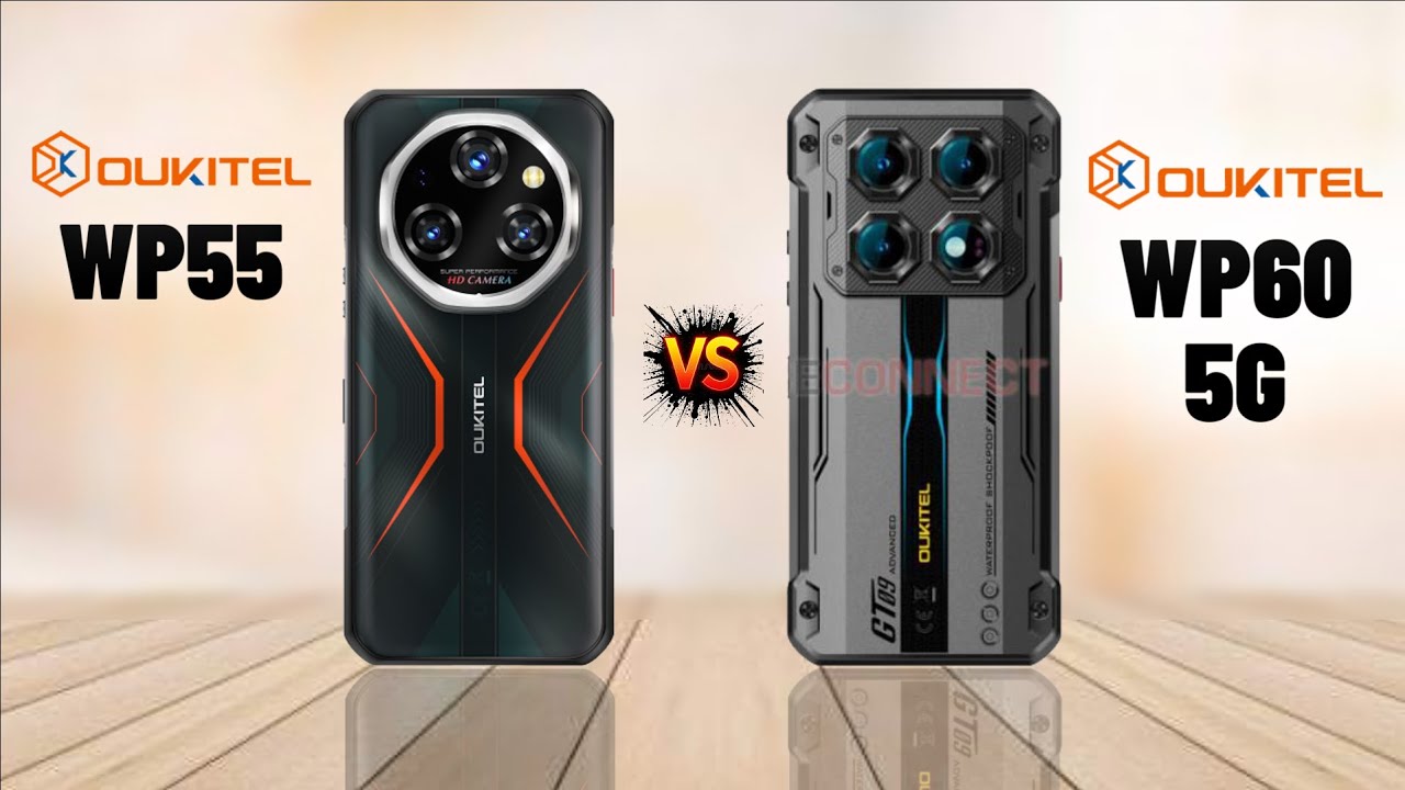 Duel Spesifikasi Oukitel WP55 vs WP60 5G Tangguh
