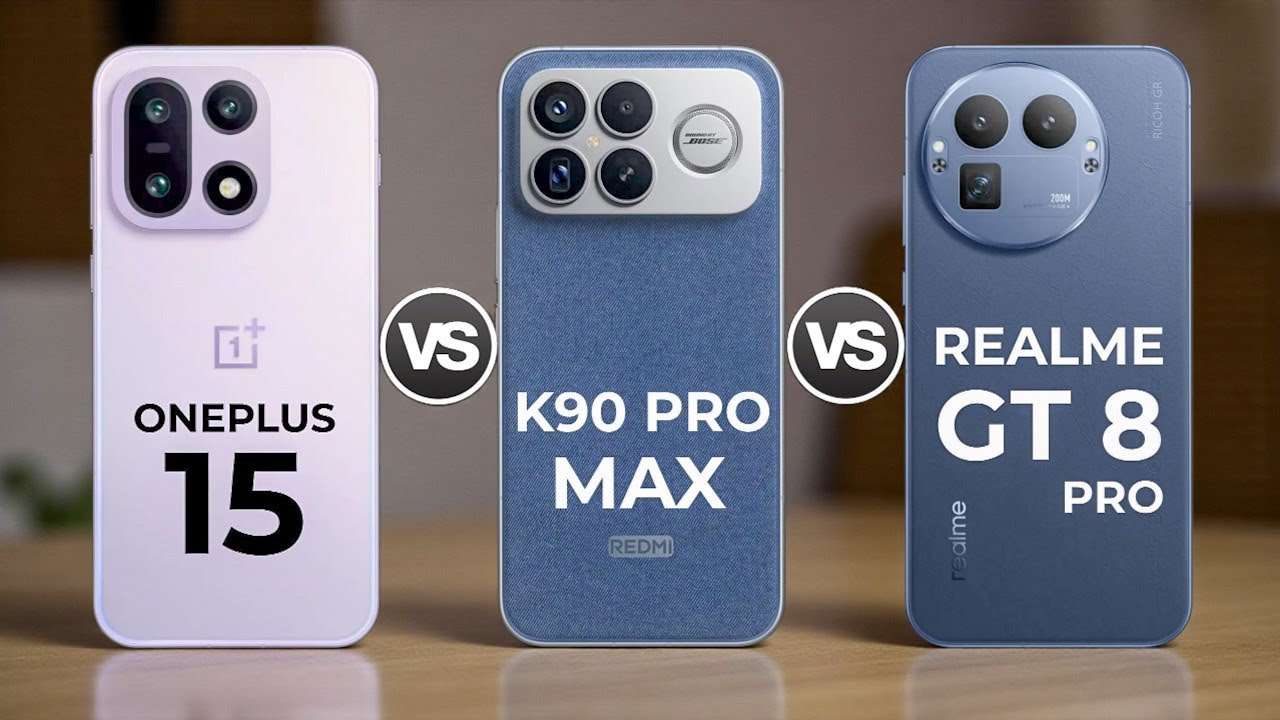 OnePlus 15 5G Vs Redmi K90 Pro Max 5G: Duel Flagship 2025