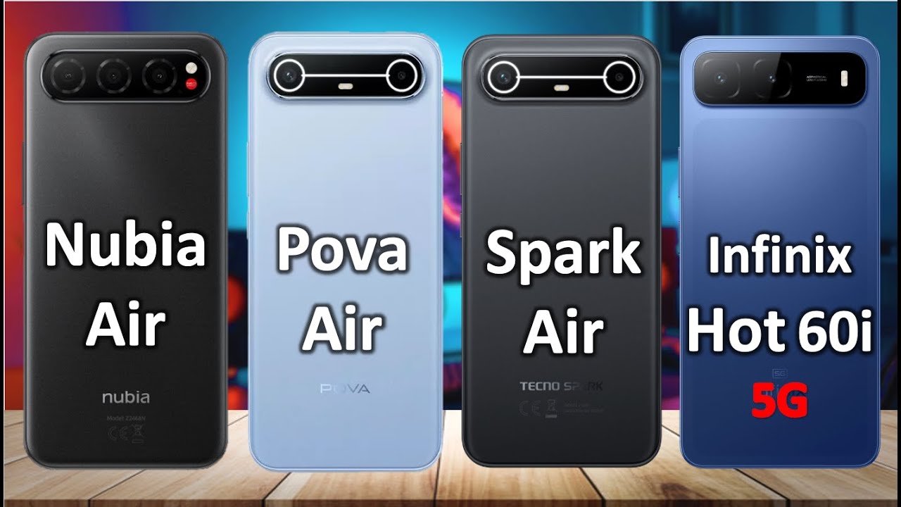 Pertarungan Sengit 4 Ponsel Tipis 2025 Terbaik