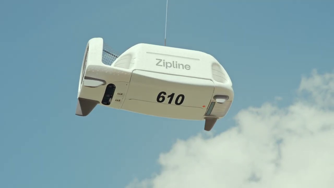 Drone Zipline Antar Burrito Chipotle ke Rumah dan Taman