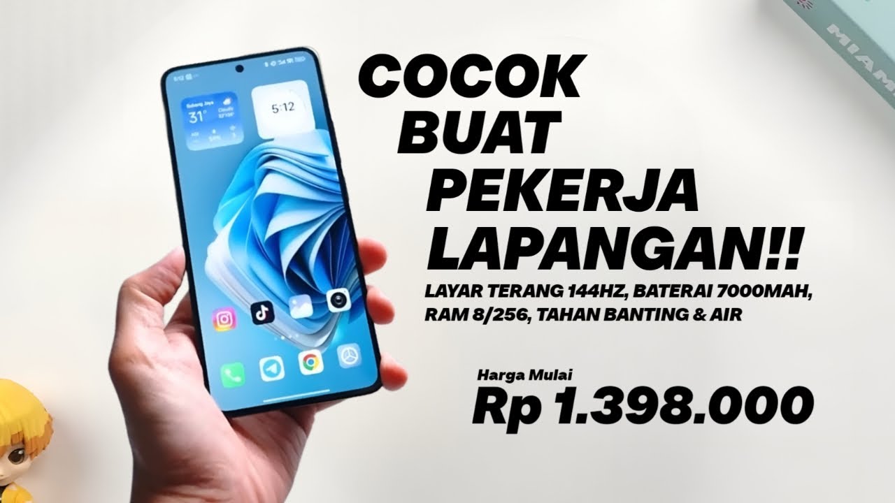 6 Pilihan Terbaik Ponsel Baterai Jumbo Tahan Banting 2025