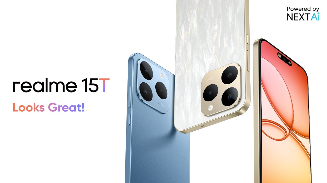 Harga Realme 15T 5G Mulai Rp3,3 Juta