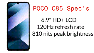 Poco C85 2025: HP Entry-Level Layar 6,9 Inci & Baterai 6.000mAh