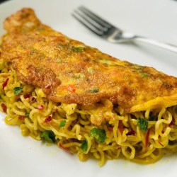 Resep Omelet Telur Mie: Paduan Lezat dan Praktis Resep Omelet Telur Mie: Paduan Lezat dan Praktis