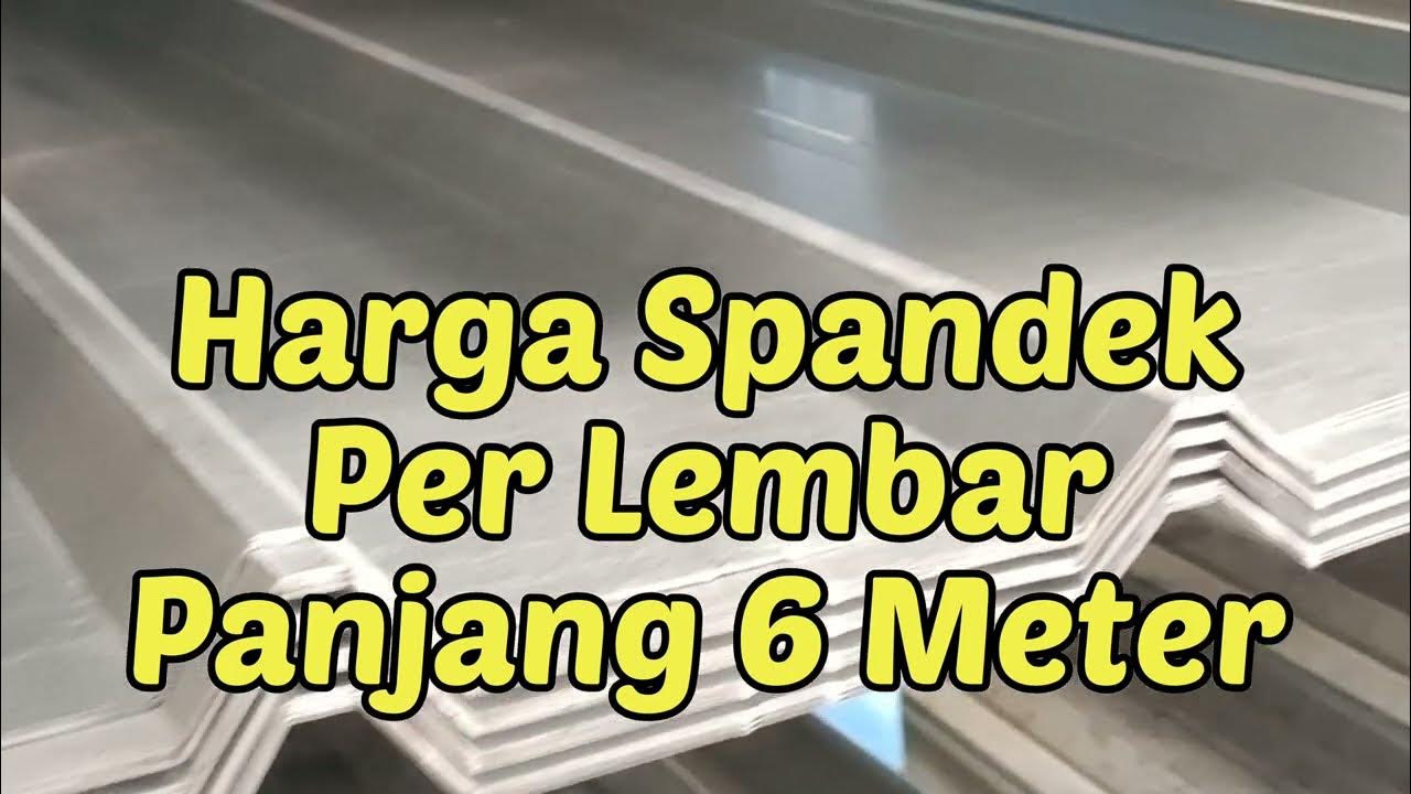 Mengenal Panjang Spandek Baja Ringan untuk Konstruksi Atap dan Kanopi Mengenal Panjang Spandek Baja Ringan untuk Konstruksi Atap dan Kanopi
