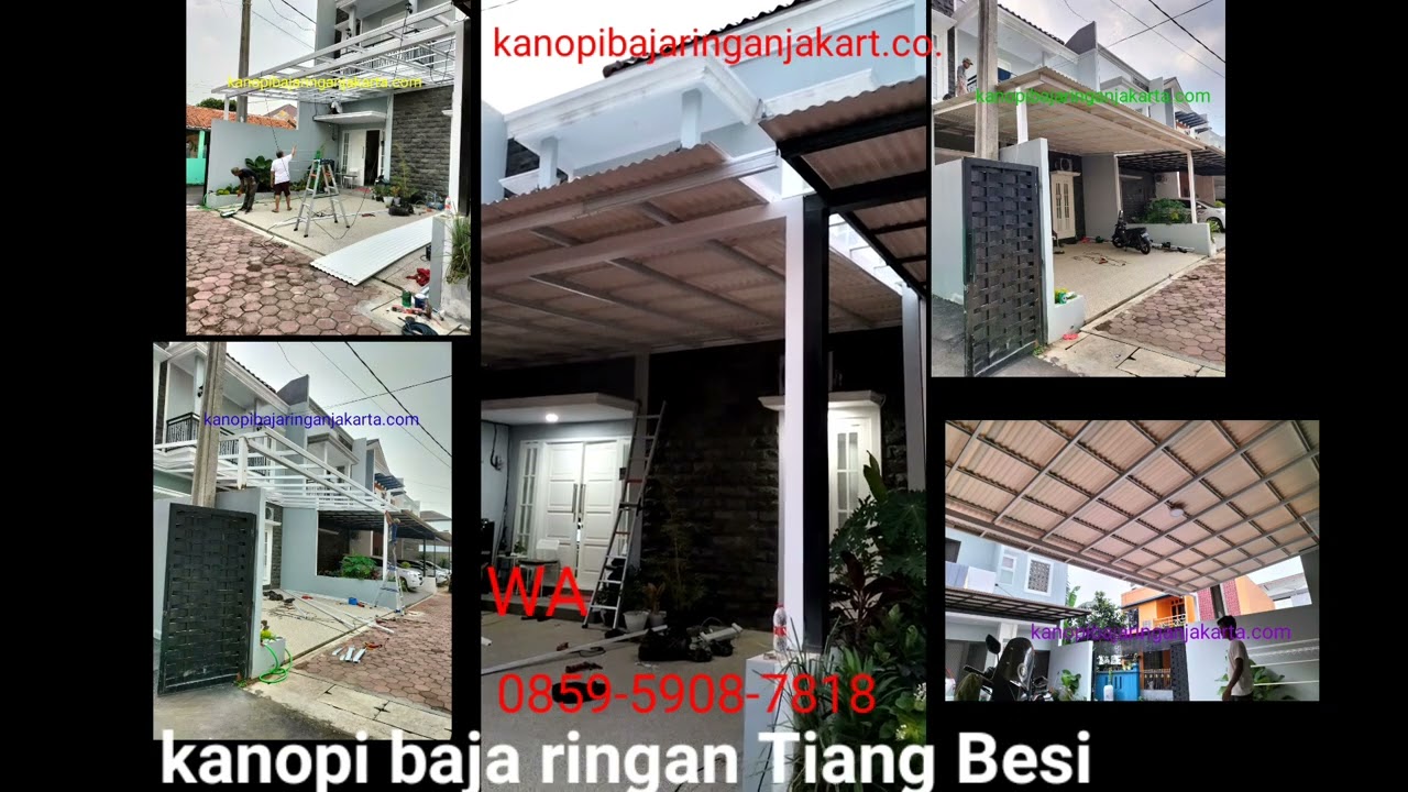 Inovasi Kanopi Baja Ringan: Desain Tanpa Tiang untuk Hunian Modern Inovasi Kanopi Baja Ringan: Desain Tanpa Tiang untuk Hunian Modern