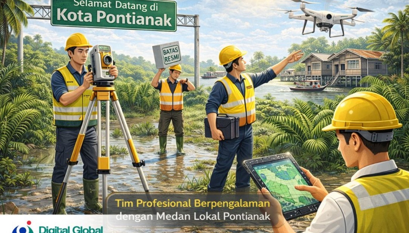 Konsultan Pengukuran Tanah Terpercaya di Pontianak, Digital Global Eksplorasi Pilihannya Konsultan Pengukuran Tanah Terpercaya di Pontianak, Digital Global Eksplorasi Pilihannya