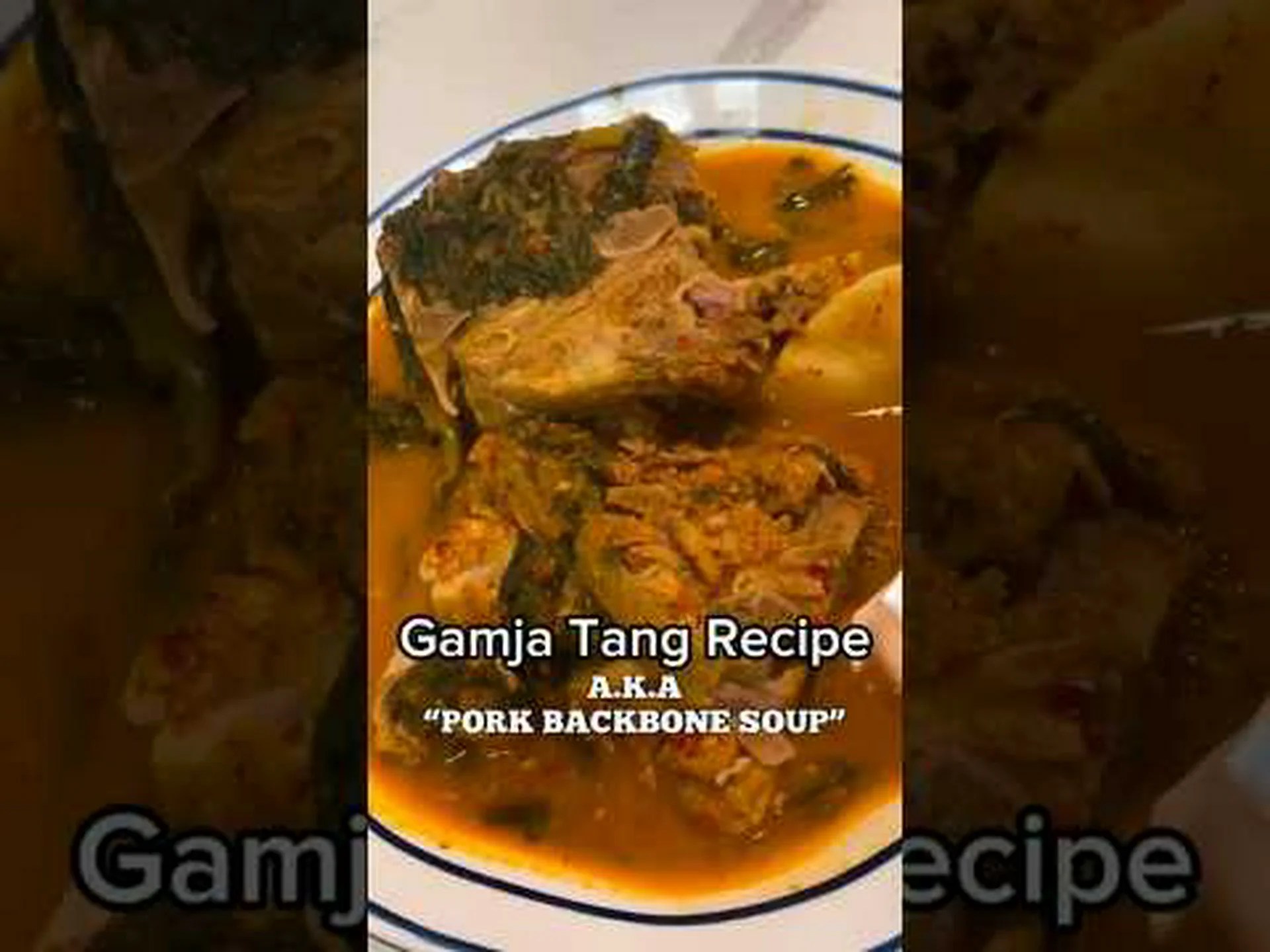 Gamjatang Gamjatang