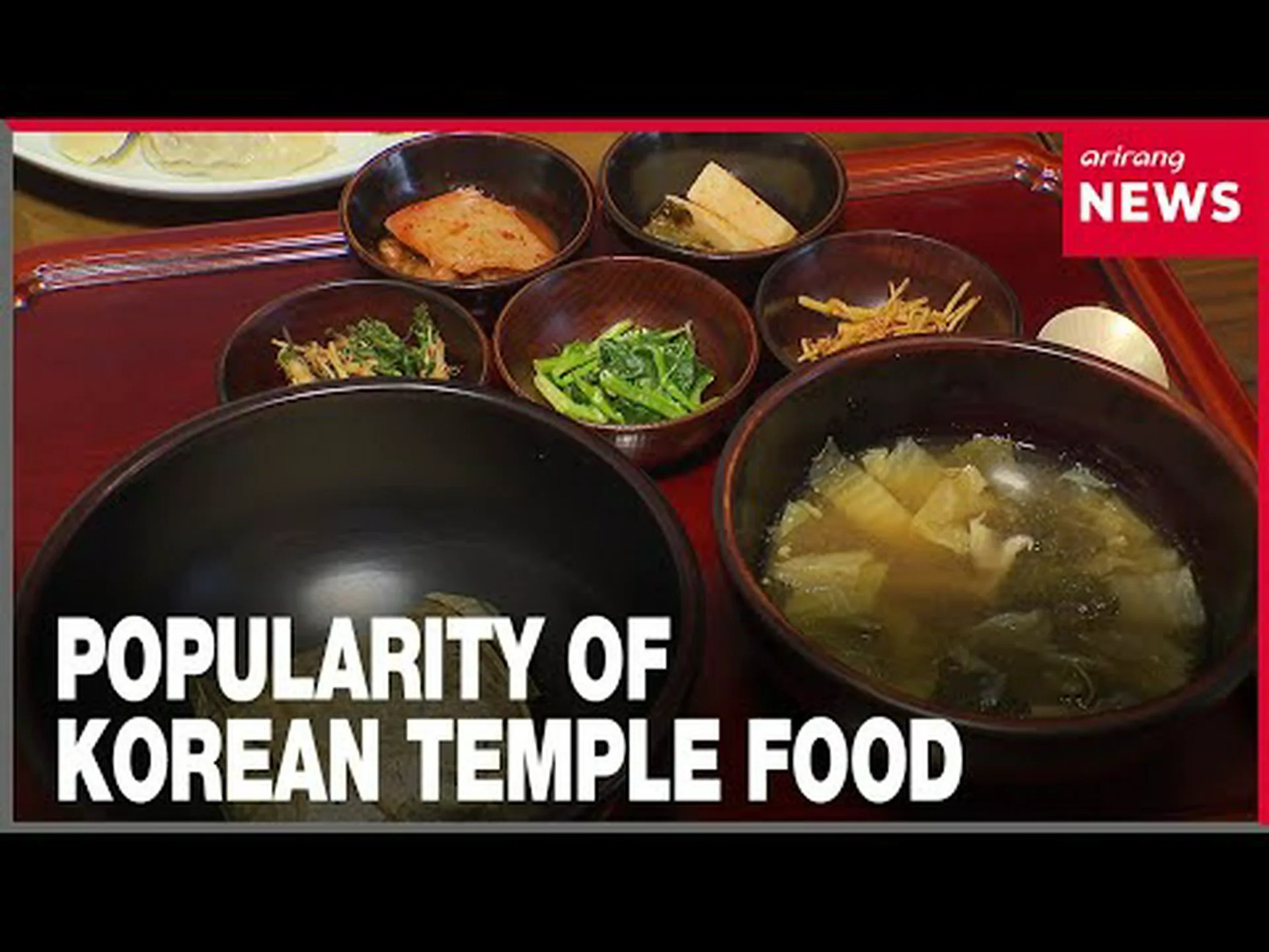 Korean temple food Korean temple food