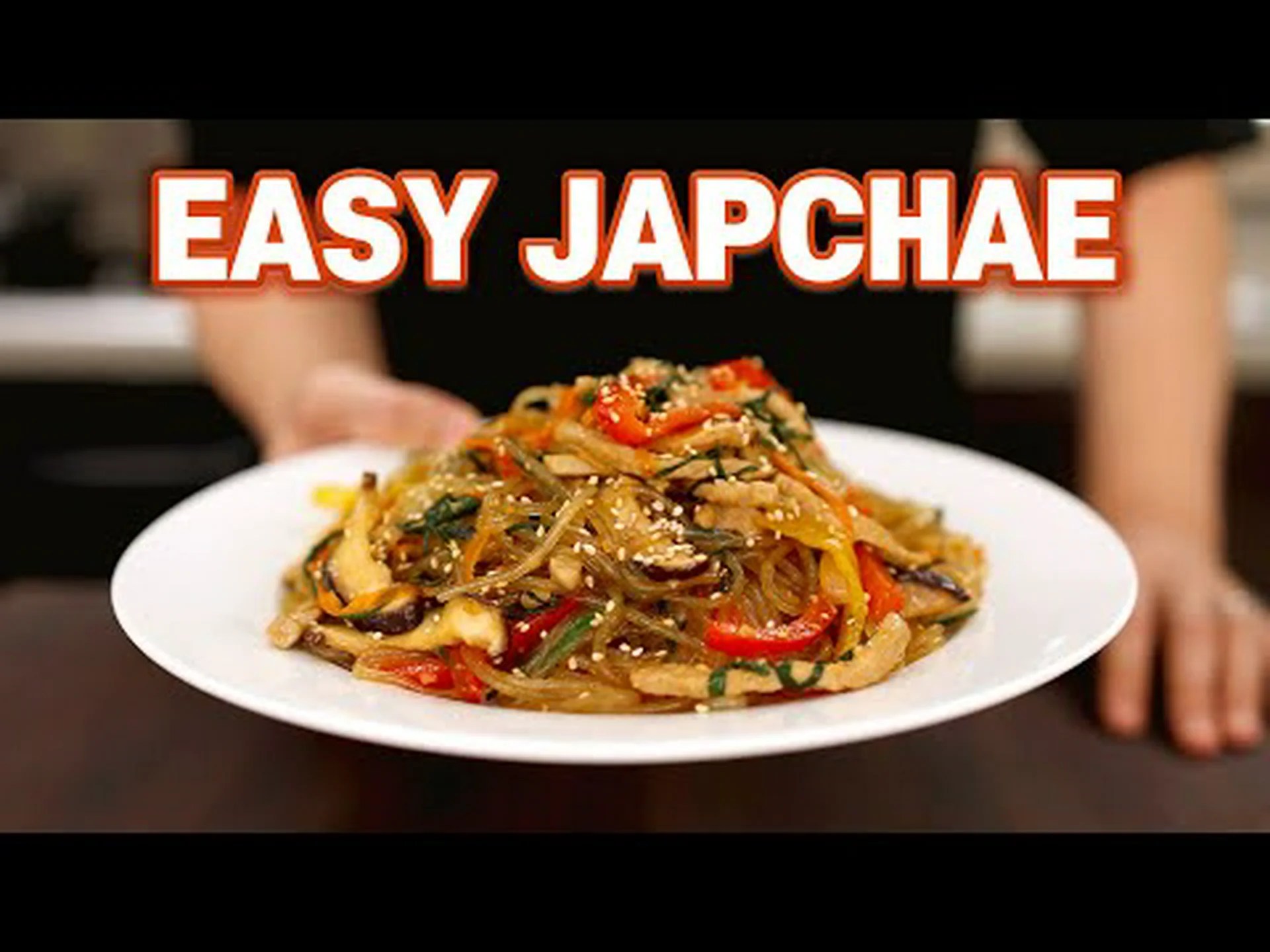 Easy japchae recipe korean glass noodles Easy japchae recipe korean glass noodles