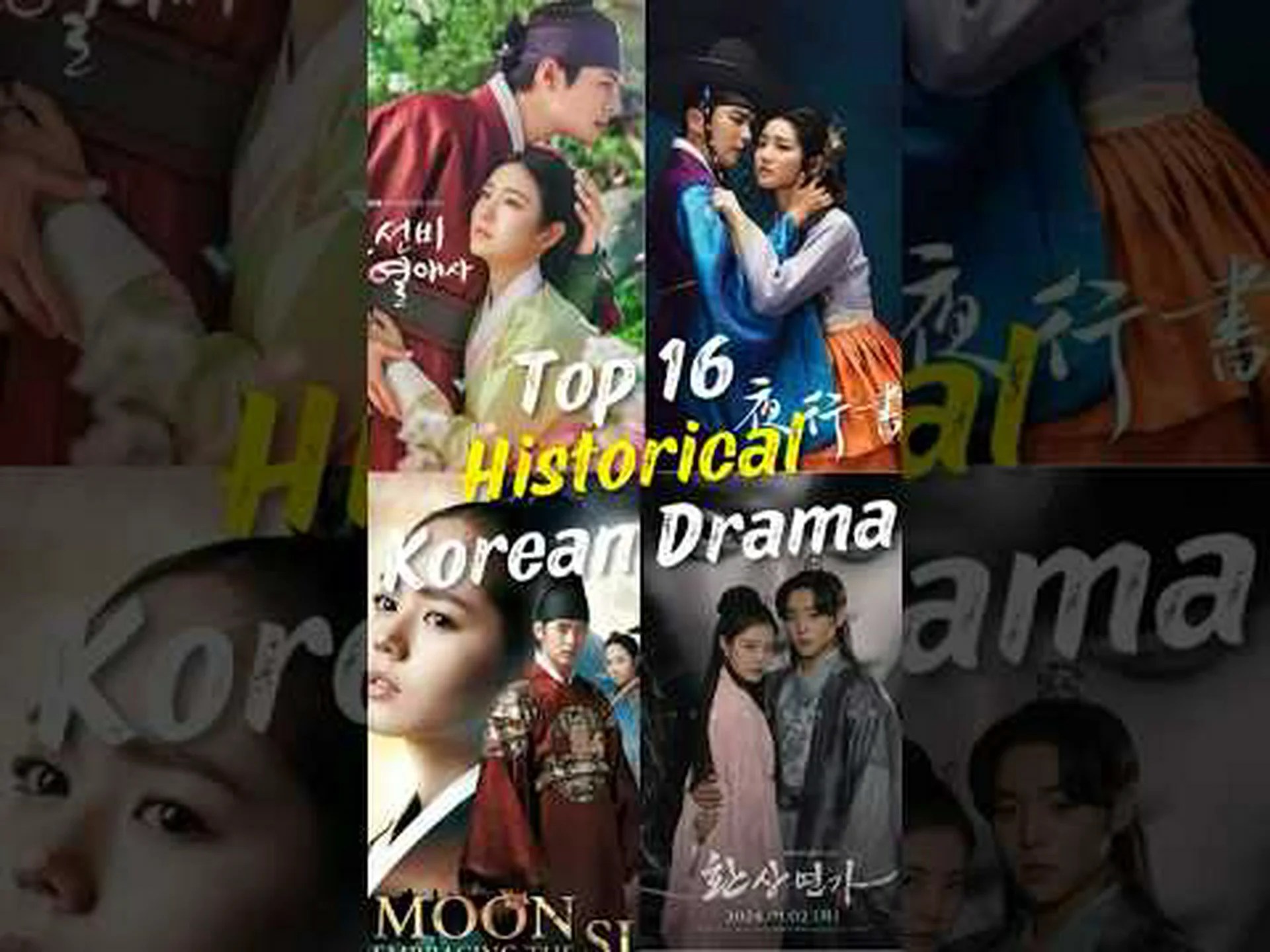 Korean historical dramas Korean historical dramas