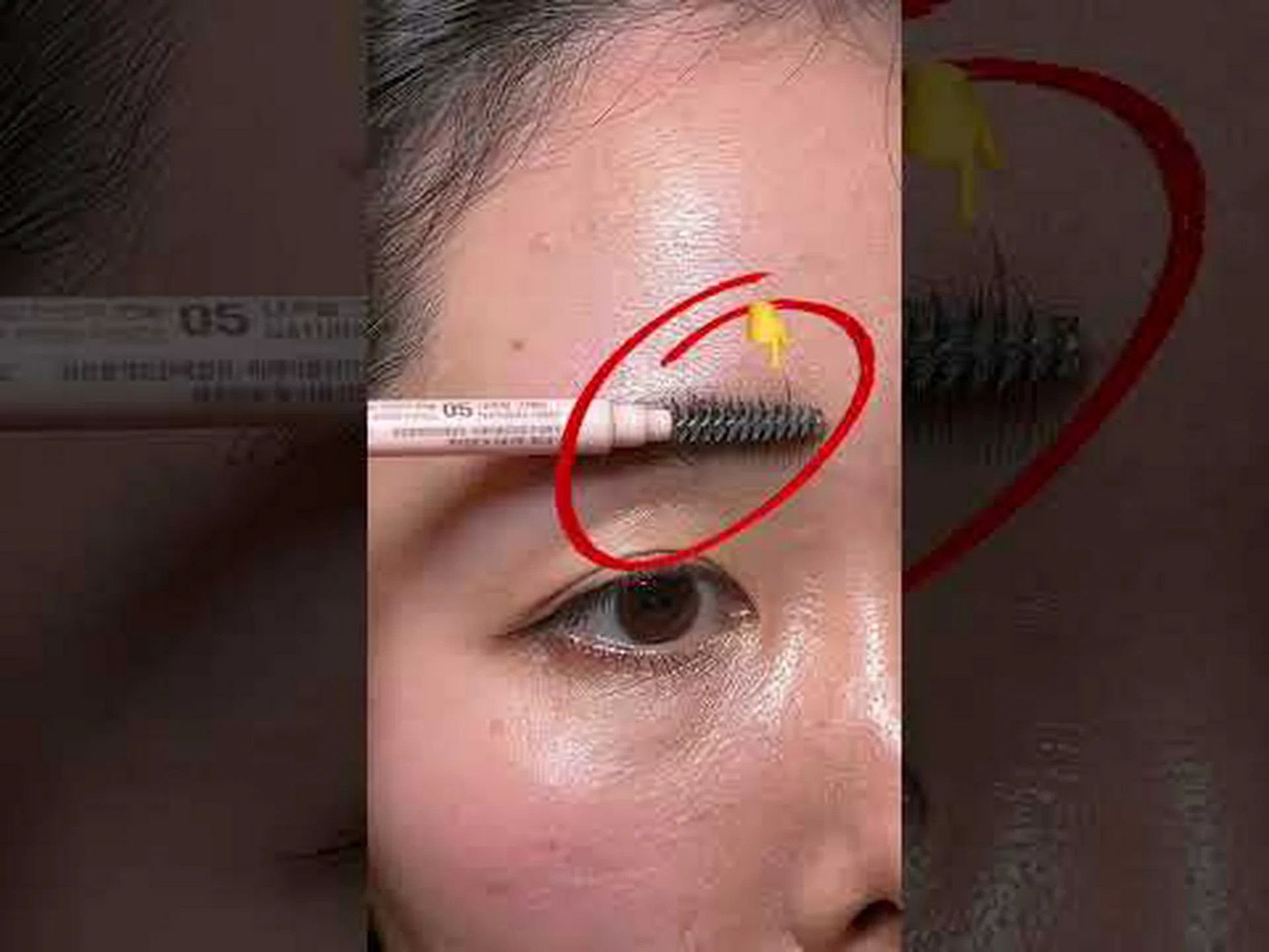 Korean straight brows Korean straight brows