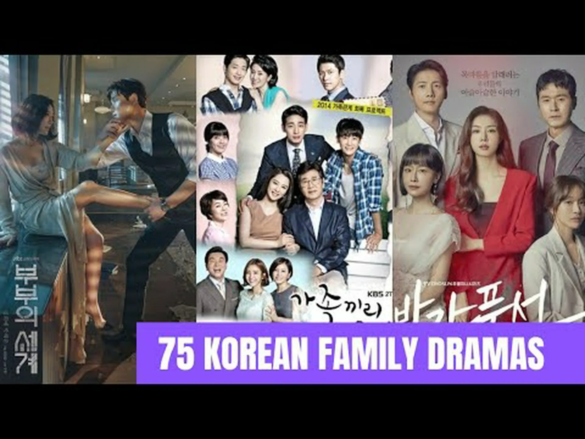 Family Korean dramas Family Korean dramas