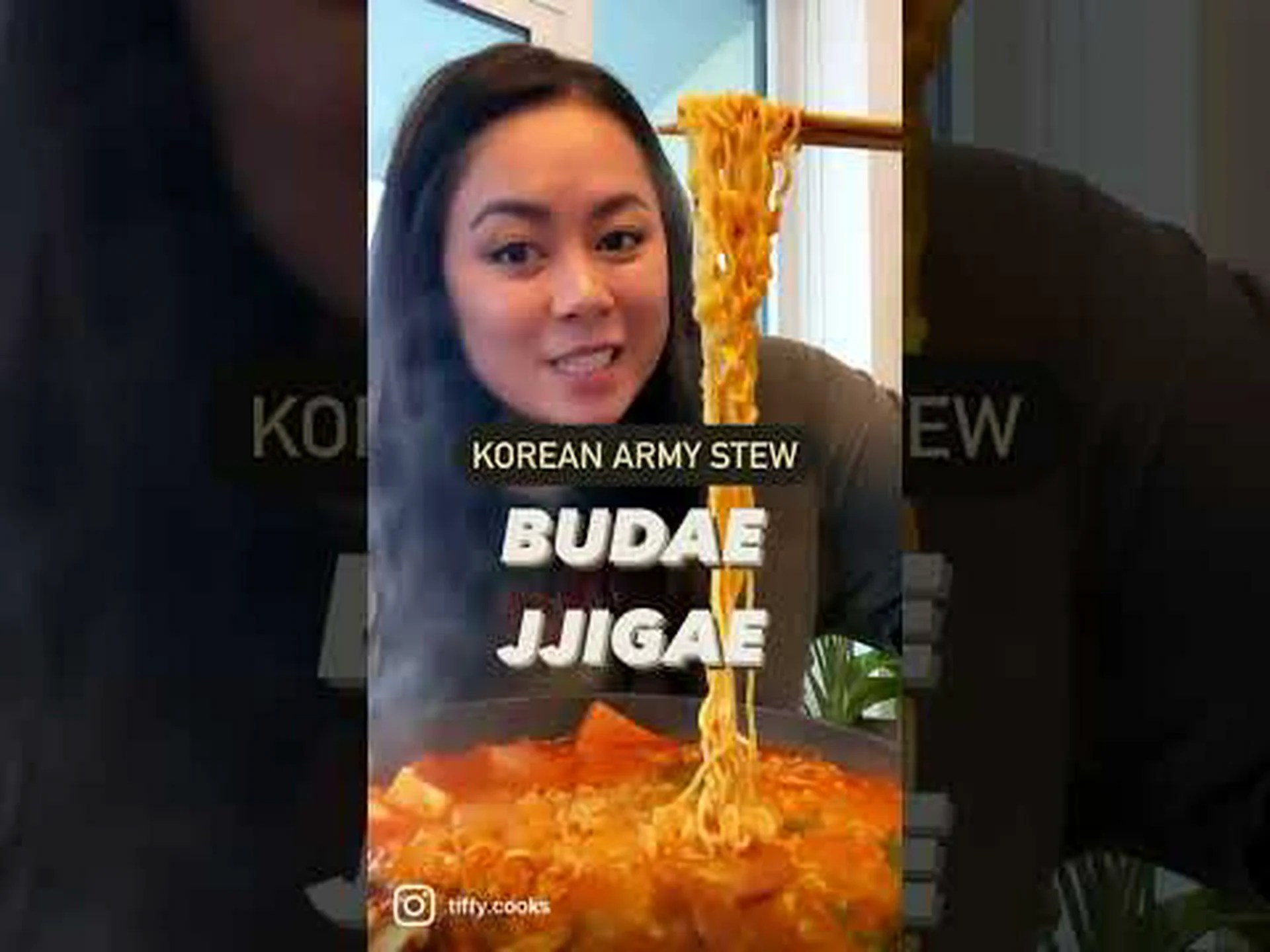 Budae jjigae army stew Budae jjigae army stew
