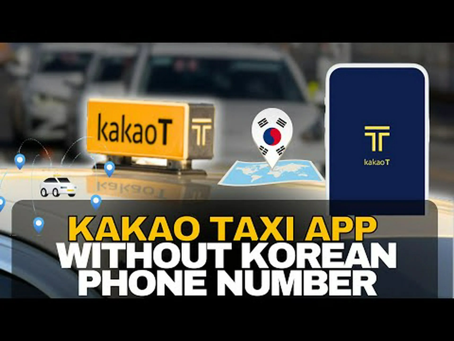 Kakao taxi foreigner Kakao taxi foreigner