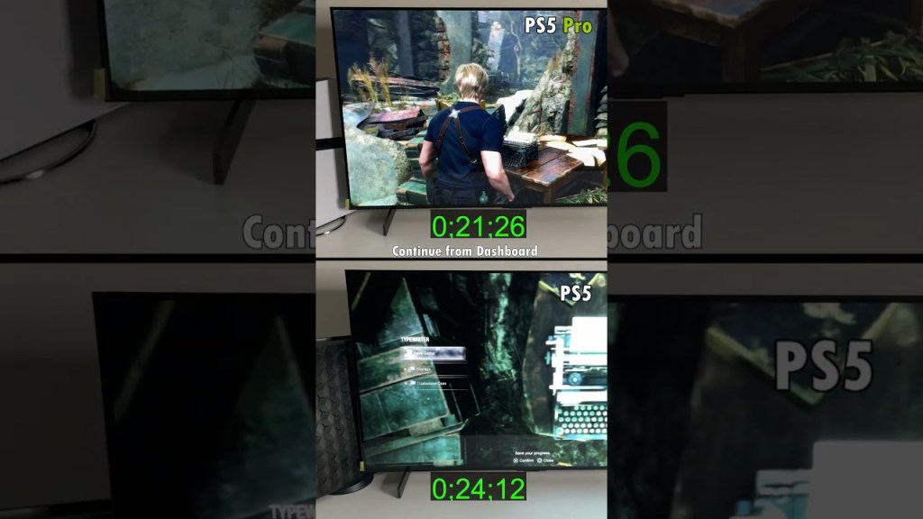 PS5 Pro lebih cepat | Resident Evil 4 di PS5 vs PS5 Pro Perbandingan PS5 Pro lebih cepat | Resident Evil 4 di PS5 vs PS5 Pro Perbandingan