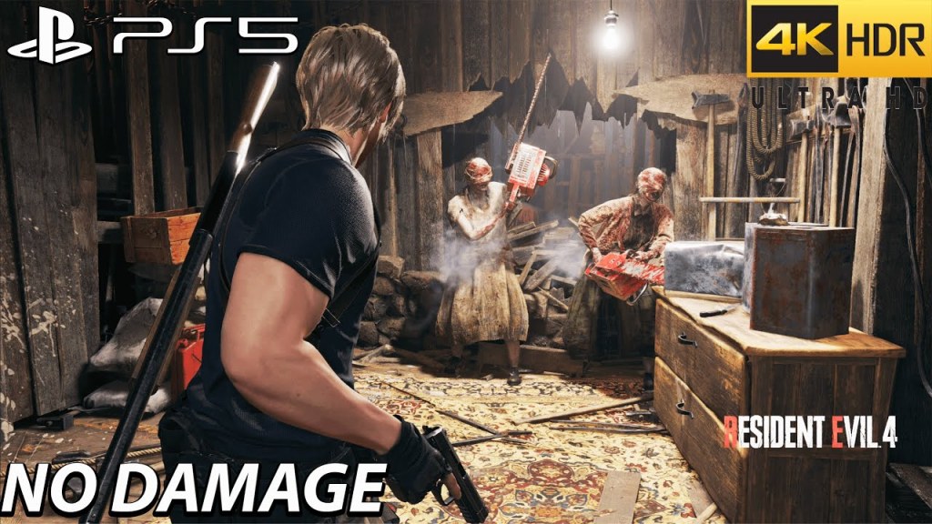 Resident Evil 4 Remake PS5 – Gameplay Agresif (Tanpa Kerusakan) 4K/60FPS Resident Evil 4 Remake PS5 – Gameplay Agresif (Tanpa Kerusakan) 4K/60FPS