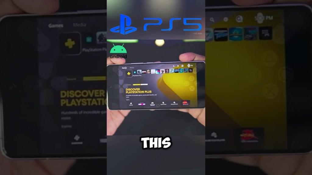 Ubah Android apa pun menjadi game PS5 & mainkan PS5! Ubah Android apa pun menjadi game PS5 & mainkan PS5!