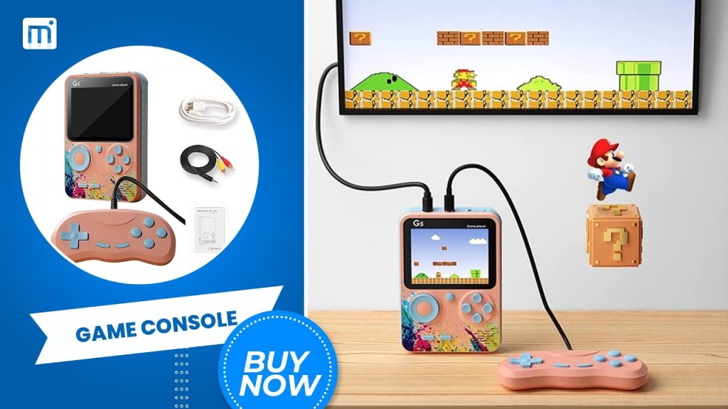 Mirusi G5 Retro 3 Inch Game Game Console Built- Dukungan untuk Menghubungkan TV & Dua Pemain Mirusi G5 Retro 3 Inch Game Game Console Built- Dukungan untuk Menghubungkan TV & Dua Pemain