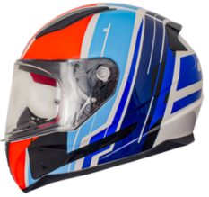 Cascos Motos Hjc Integral Cs-15 Trion Mc-2f Mate azul Cascos Motos Hjc Integral Cs-15 Trion Mc-2f Mate azul