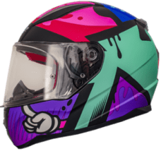 Cascos Motos Hjc Integral Cs-15 Trion Mc-2f Mate azul Cascos Motos Hjc Integral Cs-15 Trion Mc-2f Mate azul