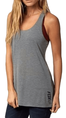 REMERA FOX DAMA MISS CLEAN RACER TANK REMERA FOX DAMA MISS CLEAN RACER TANK