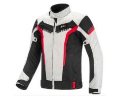 Campera Ls2 Wolf Gris Negro Rojo Campera Ls2 Wolf Gris Negro Rojo