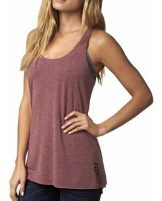 REMERA FOX DAMA MISS CLEAN RACER TANK REMERA FOX DAMA MISS CLEAN RACER TANK