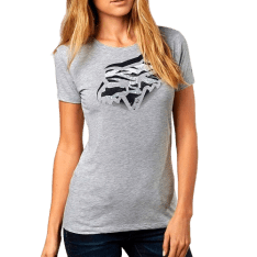 REMERA FOX DAMA GLITCHED CREW TEE REMERA FOX DAMA GLITCHED CREW TEE