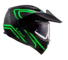 Casco Ls2 Ff324 Firefly Negro Mate – Verde Fluorescente Casco Ls2 Ff324 Firefly Negro Mate – Verde Fluorescente