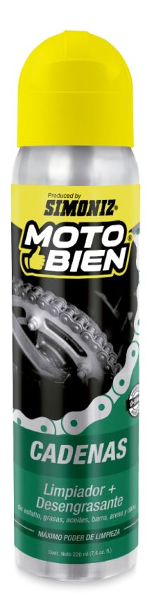 Limpiador De Cadena Desengrasante Simoniz 200ml Limpiador De Cadena Desengrasante Simoniz 200ml
