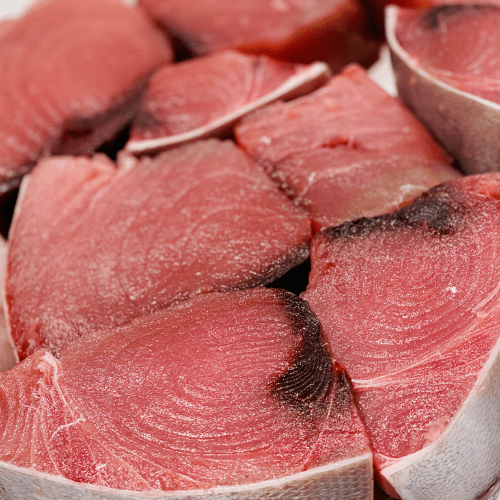Yellow Fin Steak Cut Yellow Fin Steak Cut