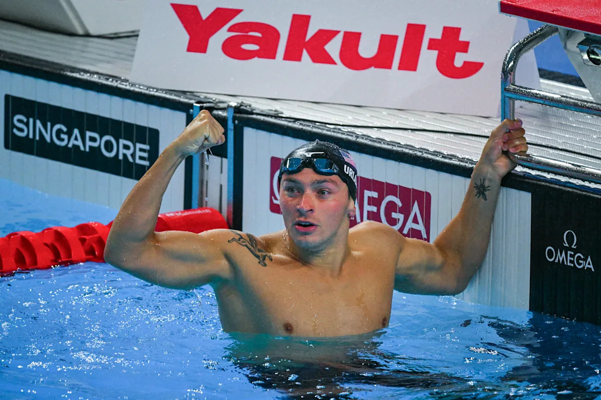 World Aquatics Championships 2025: Luca Urlando wins gold in butterfly, Jack Alexy sets American record World Aquatics Championships 2025: Luca Urlando wins gold in butterfly, Jack Alexy sets American record