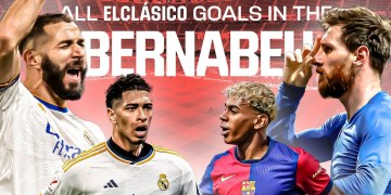Todos los GOLES de ELCLÁSICO en el BERNABÉU | 2015 – 2025 Todos los GOLES de ELCLÁSICO en el BERNABÉU | 2015 – 2025