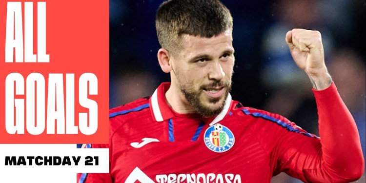 TODOS LOS GOLES de la JORNADA 21 de LALIGA EA SPORTS 2024/25 TODOS LOS GOLES de la JORNADA 21 de LALIGA EA SPORTS 2024/25