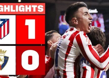 ATLÉTICO DE MADRID 1 – 0 CA OSASUNA | RESUMEN LALIGA EA SPORTS ATLÉTICO DE MADRID 1 – 0 CA OSASUNA | RESUMEN LALIGA EA SPORTS