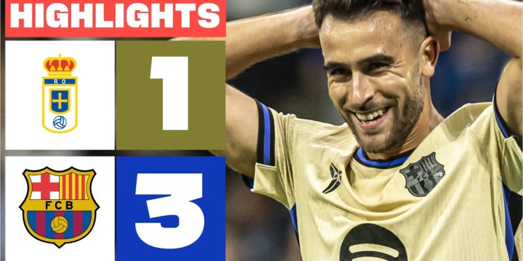 REAL OVIEDO 1 – 3 FC BARCELONA | RESUMEN LALIGA EA SPORTS REAL OVIEDO 1 – 3 FC BARCELONA | RESUMEN LALIGA EA SPORTS
