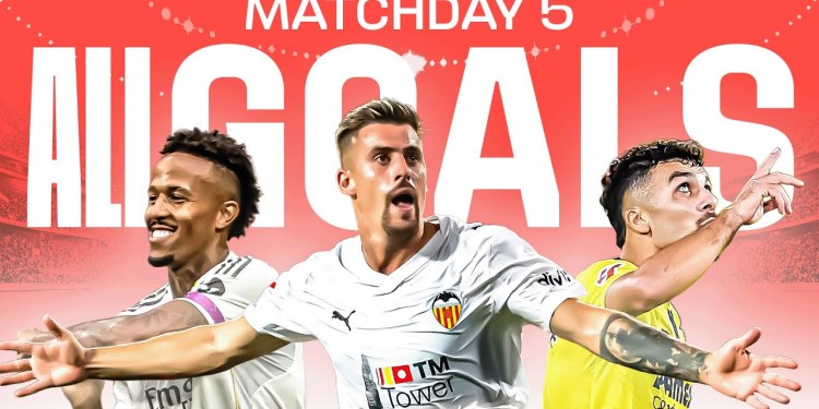 TODOS LOS GOLES de la JORNADA 5 de LALIGA EA SPORTS 2025/26 TODOS LOS GOLES de la JORNADA 5 de LALIGA EA SPORTS 2025/26