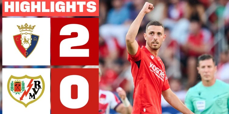 CA OSASUNA 2 – 0 RAYO VALLECANO | RESUMEN LALIGA EA SPORTS CA OSASUNA 2 – 0 RAYO VALLECANO | RESUMEN LALIGA EA SPORTS