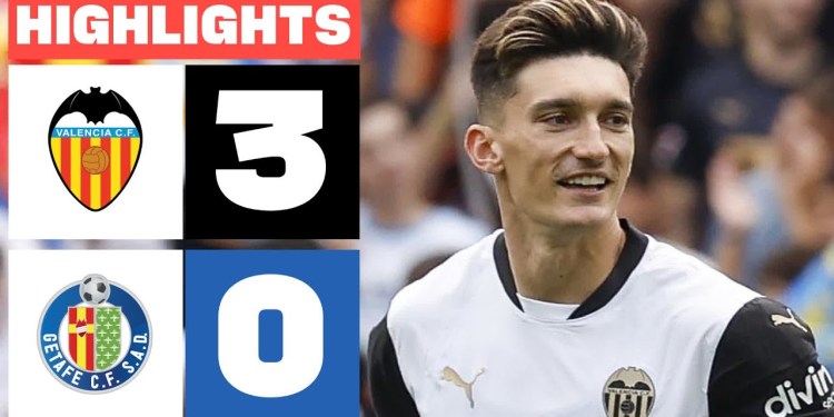 VALENCIA CF 3 – 0 GETAFE CF I RESUMEN LALIGA EA SPORTS VALENCIA CF 3 – 0 GETAFE CF I RESUMEN LALIGA EA SPORTS
