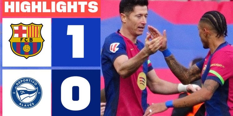 FC BARCELONA 1 – 0 DEPORTIVO ALAVÉS I RESUMEN LALIGA EA SPORTS FC BARCELONA 1 – 0 DEPORTIVO ALAVÉS I RESUMEN LALIGA EA SPORTS